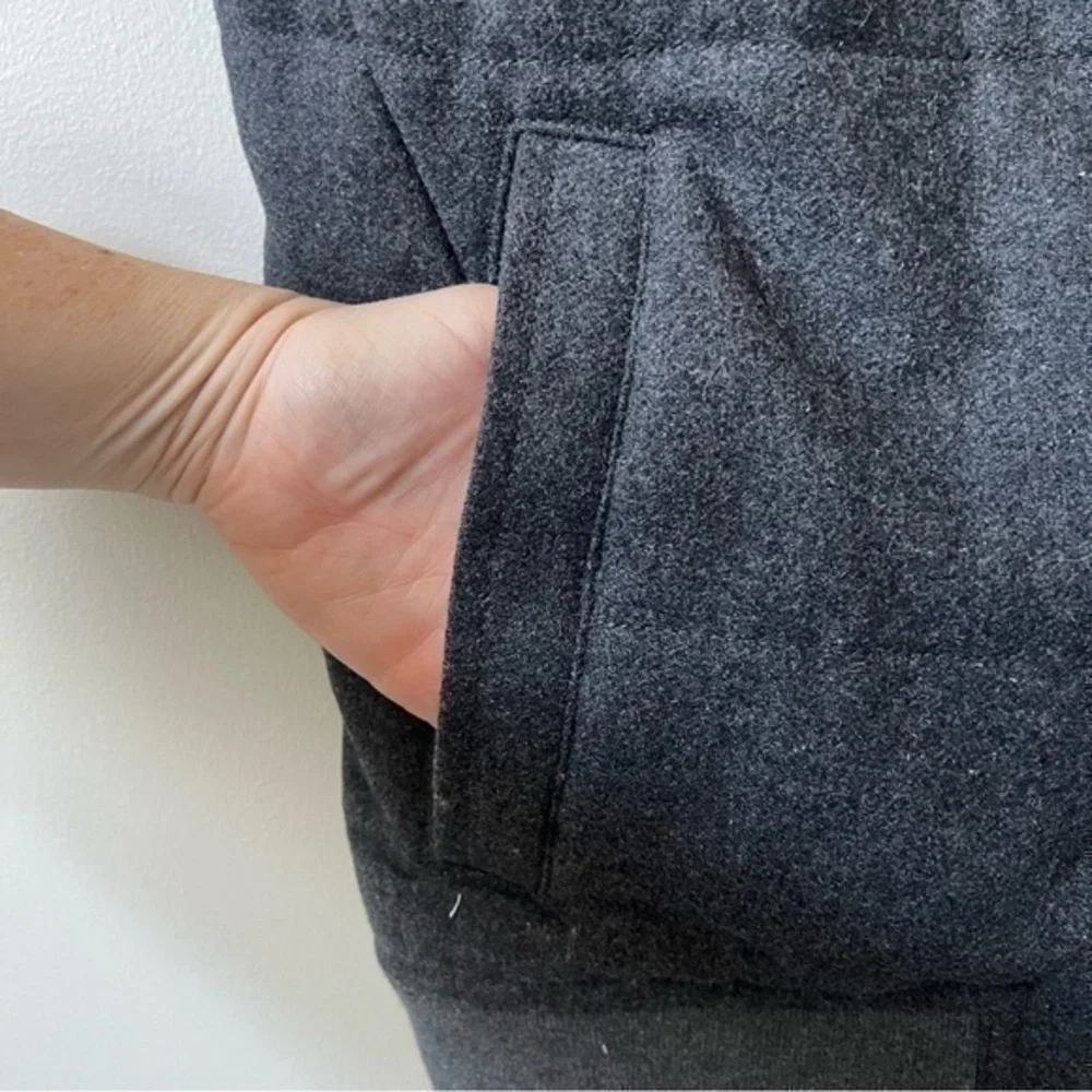 Banana Republic Wool‎ Blend Dark Gray Vest